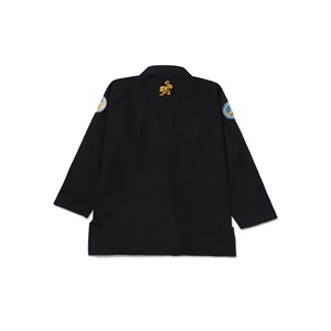 ชุดยูโด IBJJF สีดำสำหรับผู้ชาย ผ้าฝ้าย 100% ทรงปกติ ทนทาน เหมาะสำหรับศิลปะการต่อสู้สำหรับผู้ใหญ่ - Product Image 2