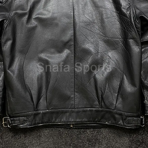 Wholesale Women's Sheep Skin Woven Quilted Motorcycle Jacket Custom Color Genuine Leather Outerwear with Leather Jackets - Product Image 4