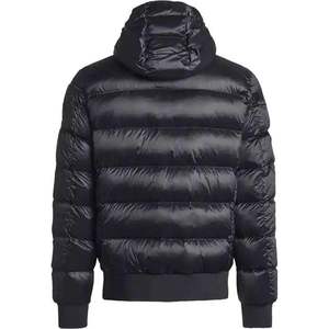 <b>Plain</b> Blue Color Men Zipper Hoodie Parka Puffer Parajumpers Jacket Windproof Bubble Bomber Para <b>jumper</b> Jacket Breathable - Product Image 4
