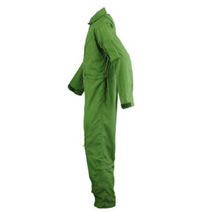 Overol de Trabajo Verde para Hombre, Manga Larga, Overol de Seguridad Industrial, Uniforme Protector con Cierre Frontal Completo y Múltiples Bolsillos - Product Image 4
