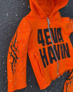 Fabricantes de Conjuntos de Sudaderas Personalizadas, Conjunto Deportivo Ajustado con Bordado Desgastado Personalizado para Hombre, Ropa Deportiva de Alta Calidad - Product Image 4