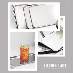 ถาดเสิร์ฟโลหะทำมือสำหรับโต๊ะครัวและเสิร์ฟแขก ออกแบบมาเพื่อให้มีความทนทานและมีสไตล์เหนือระดับ จำหน่ายในราคาขายส่ง - Product Image 5