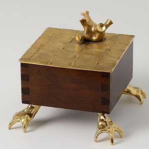 Caja de Almacenamiento de Madera de Lujo con Tapa Impresionante, Decoración Interior Moderna de Primera Calidad para Regalos Originales - Product Image 2