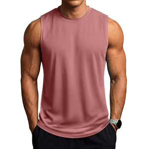 Tight Compression Fit Men Workout Tank <b>Tops</b> High Stretch Fitness Gym Vest Base <b>Layer</b> Athletic Performance Wear Tank <b>Tops</b> for Men - Product Image 1
