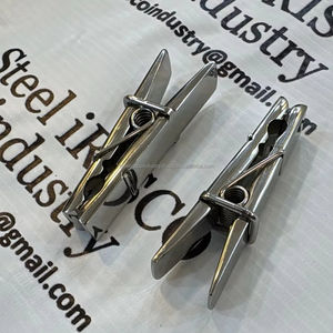 Pinces à tétons en acier inoxydable, pinces à linge métalliques, pinces à tétons de haute qualité, jouets pour adultes, jouets pour hommes et jouets pour gays - Product Image 1