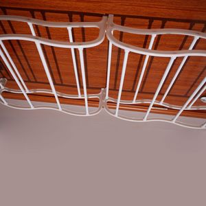 Scarpiera Bianca da Parete a 12 Livelli, Stile Sopra la Porta - Product Image 3