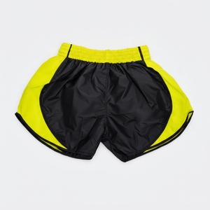 Shorts de sport pour hommes en toile non tissée, longueur genou, taille élastique, imprimé numérique, écologiques, décontractés, pour loisirs et athlétisme, vente en gros - Product Image 3