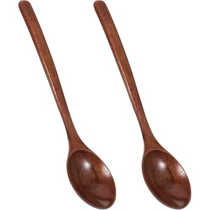 Utensilio para Servir Alimentos Seguro y Duradero, Cuchara de Madera de Alta Calidad con Acabado Liso para Cocinar en la Cocina - Product Image 3