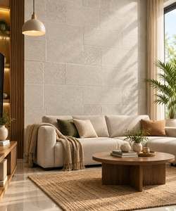Azulejo de Pared de Porcelana Mate, Texturizado, Imitación Ladrillo, Adhesivo Moderno, para Exteriores, Pasillos, Cocinas, Diseño de Interiores - Product Image 4