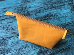 Sacs cosmétiques en cuir légers, imperméables et à séchage rapide, très demandés, à prix raisonnable, pour sacs de maquillage et de voyage, avec logo personnalisé - Product Image 3