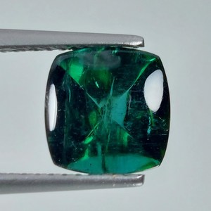 Turmalina Verde Natural en Forma de Pan de Azúcar, Gema Suelta, Estilo Cabujón Verde, Piedra para Joyería, Proveedor Mayorista - Product Image 6