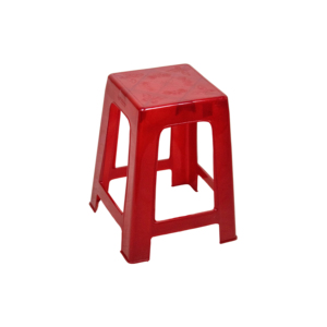 Taburete de plástico ligero y duradero, fácil de limpiar y apilable, diseño moderno en varios colores, alto y fuerte para uso diario - Product Image 3