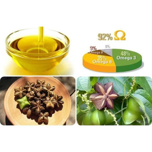 Aceite de Sacha Inchi Orgánico a Granel, Alto en Ácidos Grasos Omega-3, Aceite de Cocina, Fabricante Vietnamita, Sra. May - Product Image 1