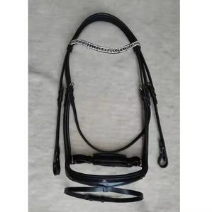 Brida de Cuero Premium para Caballo, Tipo Western, Equipo Ecuestre para Carreras, Silla de Montar para Caballo - Product Image 1