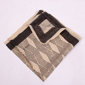 Craftjaipur Bandana carré en coton doux et respirant, imprimé au bloc Bagru, écologique, style été, vente en gros, 55*55cm, pour femme - Product Image 2