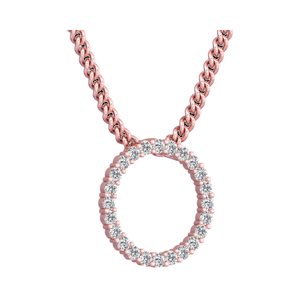 Ensemble collier et boucles d'oreilles en diamant rond personnalisable en argent fin et or bijoux de fête pour les mariages cadeaux Mantra Diamond - Product Image 1