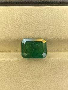 มรกตธรรมชาติทรงแปดเหลี่ยมขนาด 9.70x7.50 มม. มรกตสวยงามสำหรับทำเครื่องประดับ - Product Image 2