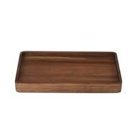 Plateau de service en bois naturel écologique, style américain, passe au lave-vaisselle et se nettoie facilement, pour la maison, la cuisine, le rangement de bijoux, fabriqué par Lodi Impex
