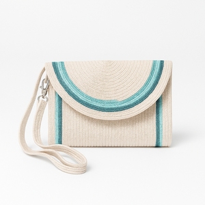 Handmade Fashion Bohemian Braided Cotton <b>Rope</b> Logo Clutch Bag for Women | Eco-Friendly Hand Woven Wedding Evening Daily Use - Product Image 6