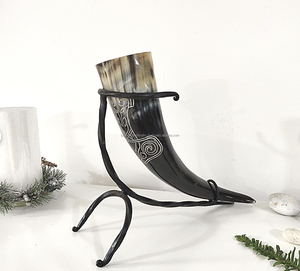 Corne à boire unique en verre, style animalier, design poli, prix de gros, Inde - Product Image 4