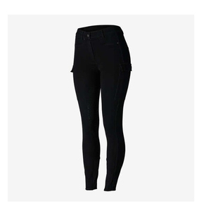 High Quality 4-way Stretch Horse Riding Breeches Leggings Tights <b>Equestrian</b> Wear Pants on Technical Fabric with Soft Feel - Product Image 1