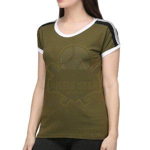 High Quality Women T <b>Shirt</b> Summer Casual Short Sleeve Crew Neck Canvas 100% Cotton Breathable Anti-Pilling Anti-Wrinkle Solid - Product Image 6