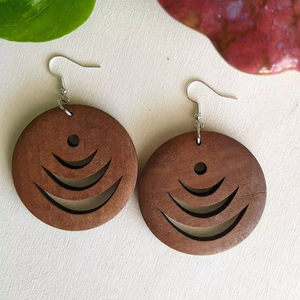 Pendientes de Madera de Alta Calidad en Oferta para Mujer - Product Image 1