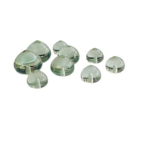 Cabochon lisse en améthyste verte naturelle, pierre précieuse propre en boucle de qualité supérieure pour la fabrication de bijoux et l'artisanat. - Product Image 1