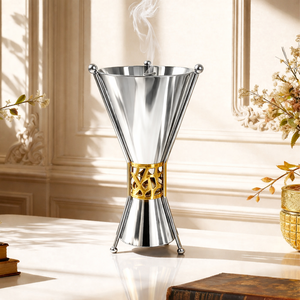 Luxury <b>Bakhoor</b> Burner Incense Burner Arabic <b>Oud</b> Burner Metal Incense Holder Home Decor Fragrance Burner - Product Image 5