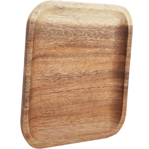 Juego de Platos de Madera Hechos a Mano de Alta Calidad, Plato de Madera Moderno para Comida, Regalo Empresarial - Product Image 2