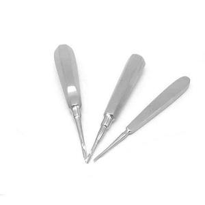 Precio Económico: 10 Elevadores Dentales Manuales de Acero Inoxidable Curvos para Extracción de Raíces, Fórceps para Extracción Dental, Instrumentos CE - Product Image 2