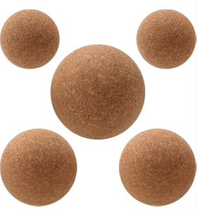 Set de Recuperación con Bola de Masaje de Corcho y Madera Natural - Product Image 4