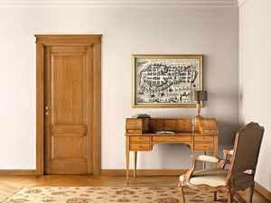 Puerta de Entrada de Madera Sólida de Roble y Teca de Primera Calidad para Uso Exterior, Acabado de Superficie Minimalista, Alta Durabilidad, Aislamiento Acústico, Apertura Lateral - Product Image 6