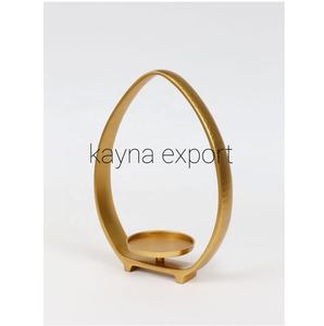 VENTA CALIENTE DE LUJO ARTESANÍA DECORATIVA PLATA METAL NIQUELADO PROVEEDOR DE SOPORTE DE VELAS EN INDIA SOPORTE DE VELAS DE CALIDAD PREMIUM - Product Image 2