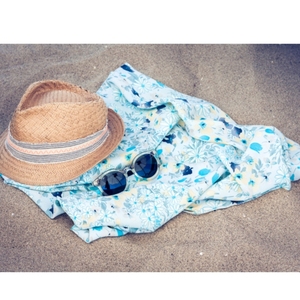 Sarong pareo 100% coton, de qualité supérieure, avec un magnifique motif imprimé, pour femme, enveloppant le corps, taille personnalisable. - Product Image 1