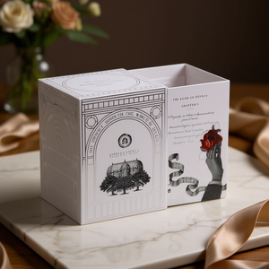 กล่องของขวัญกระดาษเนื้อผ้าลินินพรีเมียมแบบพิเศษ ปั๊มนูน ปั๊มจม ผลิตในเวียดนาม-สำหรับชุดของขวัญสุดหรู - Product Image 2