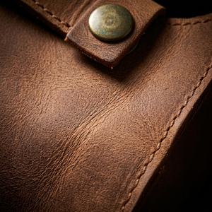 Compra al por mayor de bolsas de vino de cuero genuino con logotipo personalizado, estuche de lujo de cuero para una sola botella de vino, para regalo o promoción LEB-0062 - Product Image 6