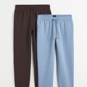 Pantalon de survêtement athlétique mi-lourd à séchage rapide imprimé sérigraphié, avec poches latérales, pour homme, usage hivernal, 100 % coton élastique - Product Image 5