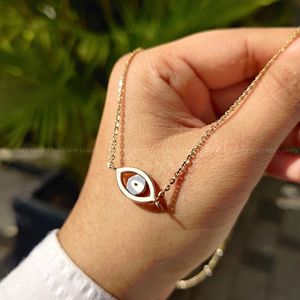 จี้เพชรทรงกลมสีน้ำเงินสวยงามพร้อมสร้อยคอเครื่องประดับชั้นดีสำหรับผู้หญิง ของขวัญวันเกิดหรืองานแต่งงานสุดหรู - Product Image 6