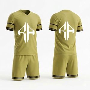 Uniforme de Fútbol Personalizado de Manga Corta para Hombre, 2026, Calidad Premium, Transpirable, Secado Rápido, 100% Poliéster, Logotipo Personalizado, Verano, OEM - Product Image 1