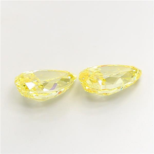 Magnífico Diamante Amarillo Intenso Cultivado en Laboratorio, Brillante, Tipo 2A, Certificado, Gema Exquisita para Joyería, Piedra Suelta - Product Image 2
