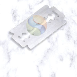 Maquinilla de Afeitar Profesional de Doble Hoja de Acero Inoxidable de Alta Calidad con Acabado Espejo para Adultos - Product Image 5