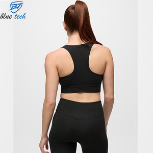เสื้อชั้นในกีฬาผู้หญิงคุณภาพสูง ดีไซน์ทันสมัย สำหรับโยคะ ฟิตเนส ออกกำลังกาย วิ่ง กระชับสูง ไร้ตะเข็บ - Product Image 5