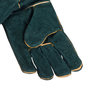 Custom Made Cheap Price Hand Safety Leather Welding <b>Gloves</b> Heavy Duty Comfortable Fit Welder Working <b>Gloves</b> In Solid Color - Product Image 2