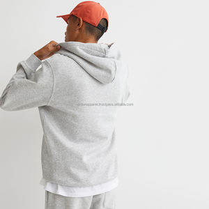 Nardon Apparel haute qualité Streetwear 100% coton surdimensionné hommes rue Hoodies dernière nouveauté hommes respirant polaire Hoodies - Product Image 2