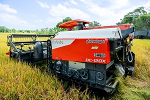 Cosechadora Kubota DC120X de 120HP, la más vendida de 2026, fabricada en Tailandia, máquina agrícola de servicio pesado para la cosecha de arroz - Product Image 6