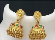 Ensemble de bijoux antiques de qualité supérieure en plaqué or à double couche, vêtements de mariage traditionnels pour femmes - Product Image 2