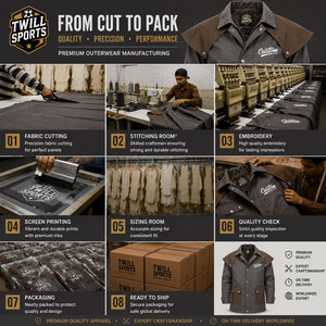 Vêtements d'extérieur d'hiver haut de gamme, durables, élégants, design moderne, col rabattu, fermeture à boutons, coupe régulière, couleur unie - Product Image 6