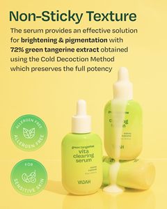เซรั่มบำรุงผิวหน้า YADAH Green Tangerine Vita Clearing Serum Brightening Facial Essence 30 มล. วิตามินซีจากเกาหลี - Product Image 5