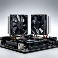 Pale de ventilateur axial DC moulée par injection sur mesure, turbine en plastique de précision OEM pour systèmes de refroidissement de radiateurs de serveurs PC, CPU et GPU